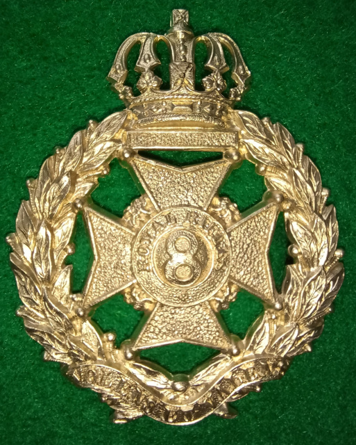 MM54 8th Royal Rifles Cap Badge, 1904-1922